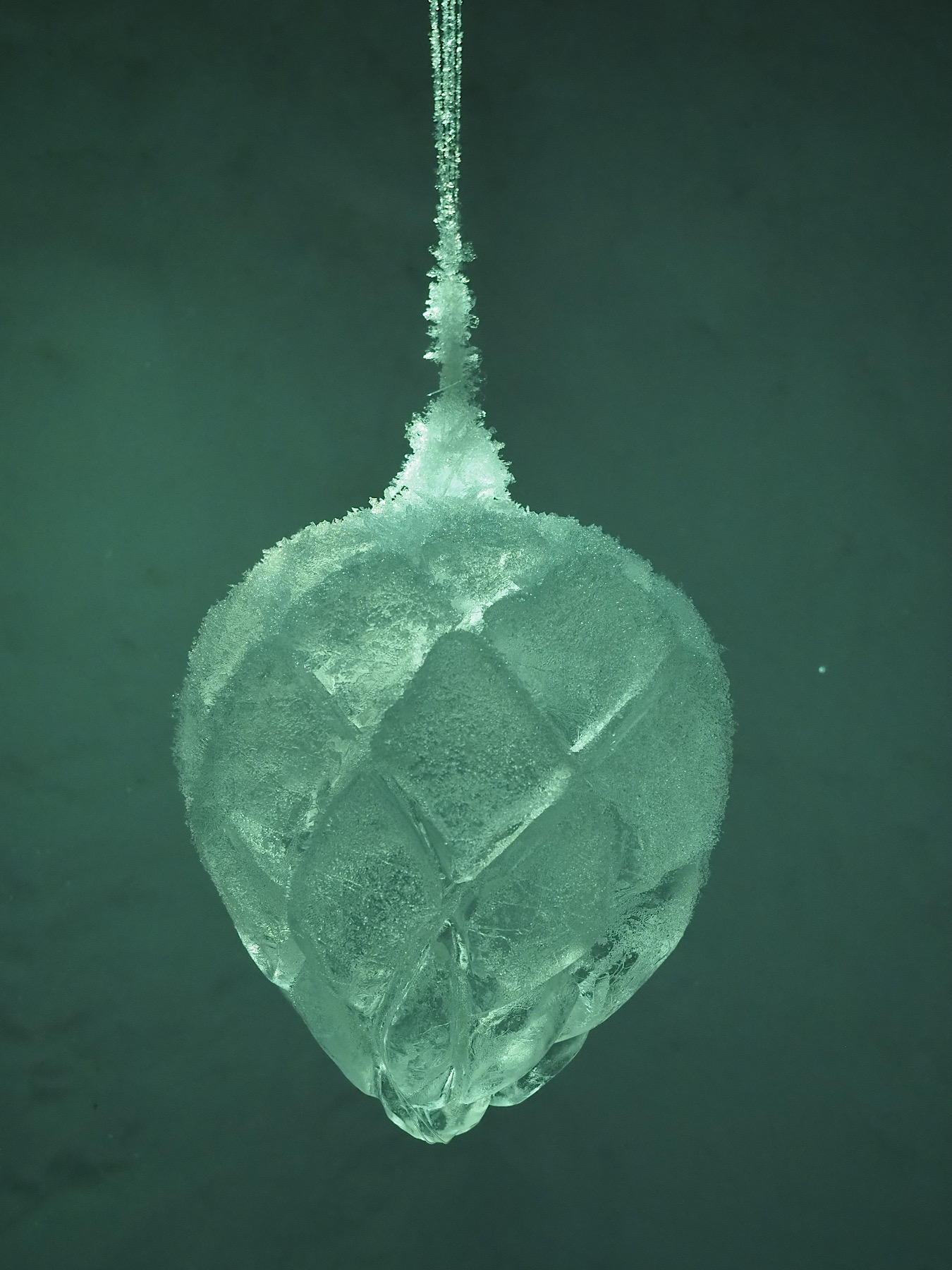 Eisskulptur im Ice Hotel