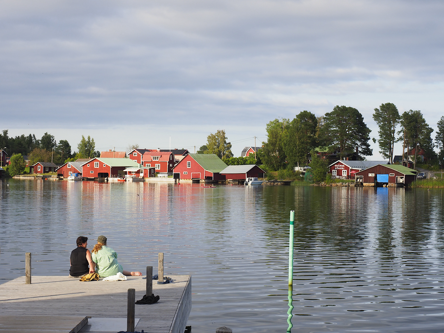 Skärså im Abendlicht