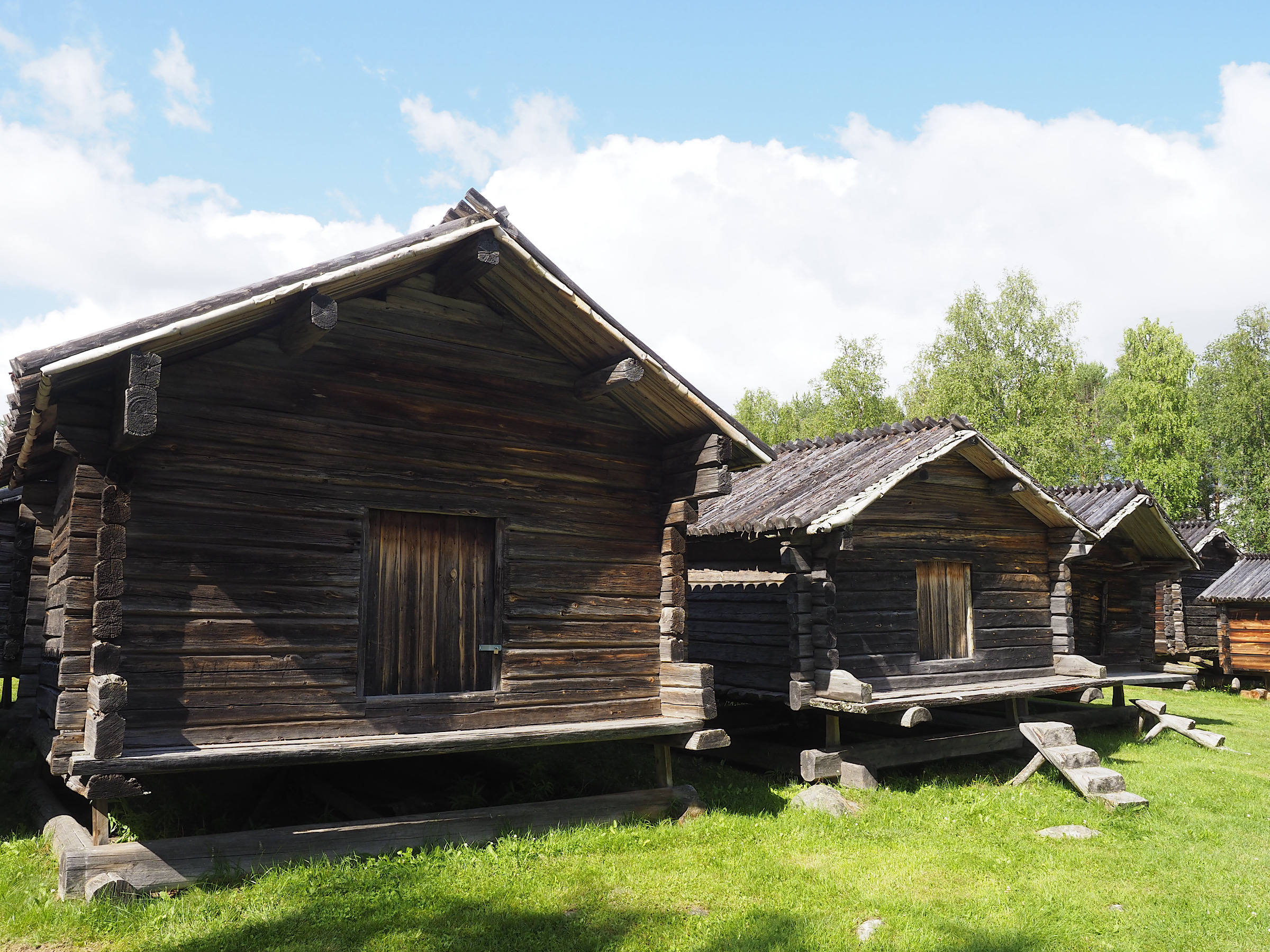 Lappstaden in Arvidsjaur - Dorf der Waldsamen