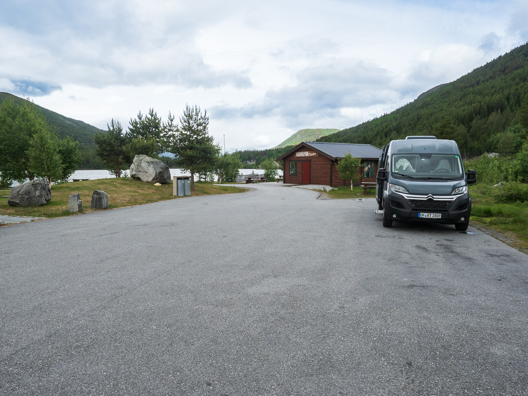 Heggjebottvatnet, Rastplatz