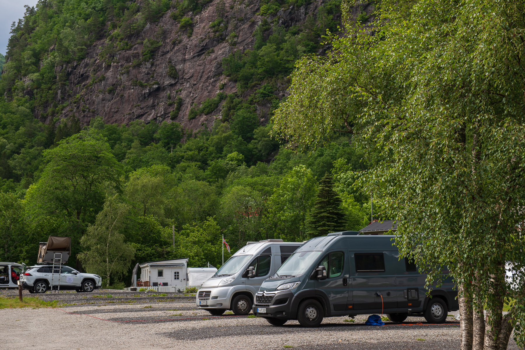 Kvanndal, Camping
