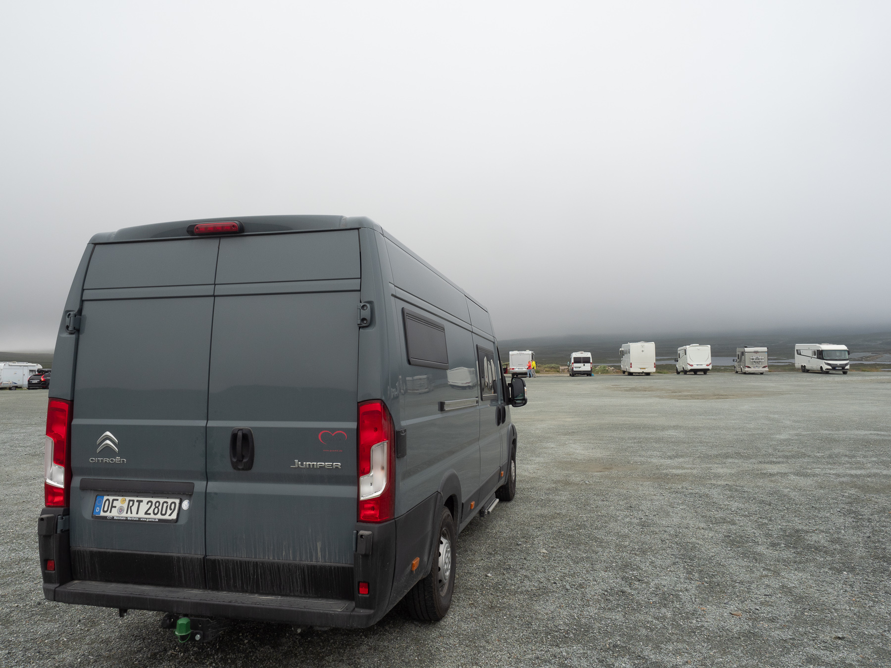 Vildmarksvägen, Parkplatz Stekenjokk Plateau