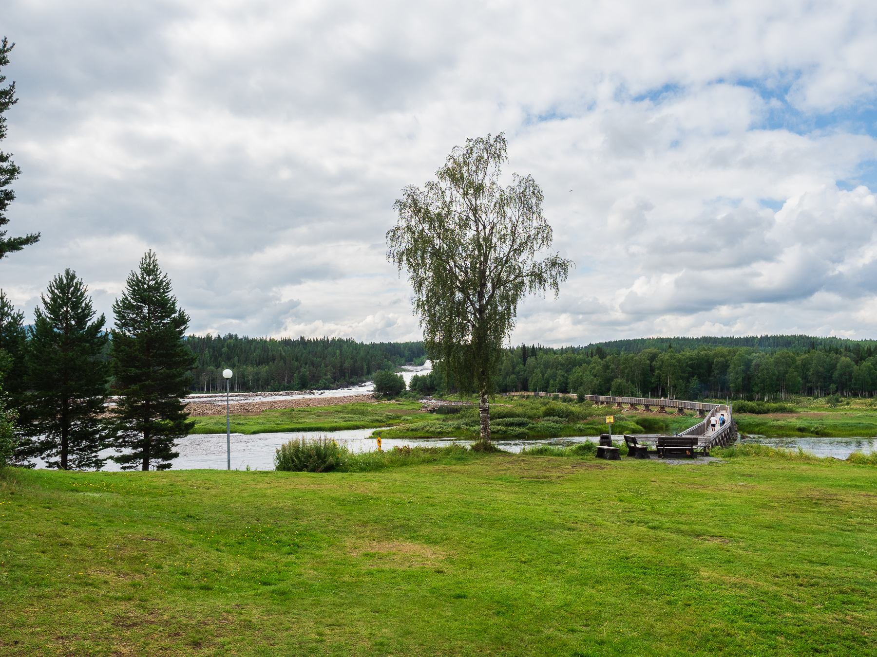 Storforsen, Campingplatz Storforsen