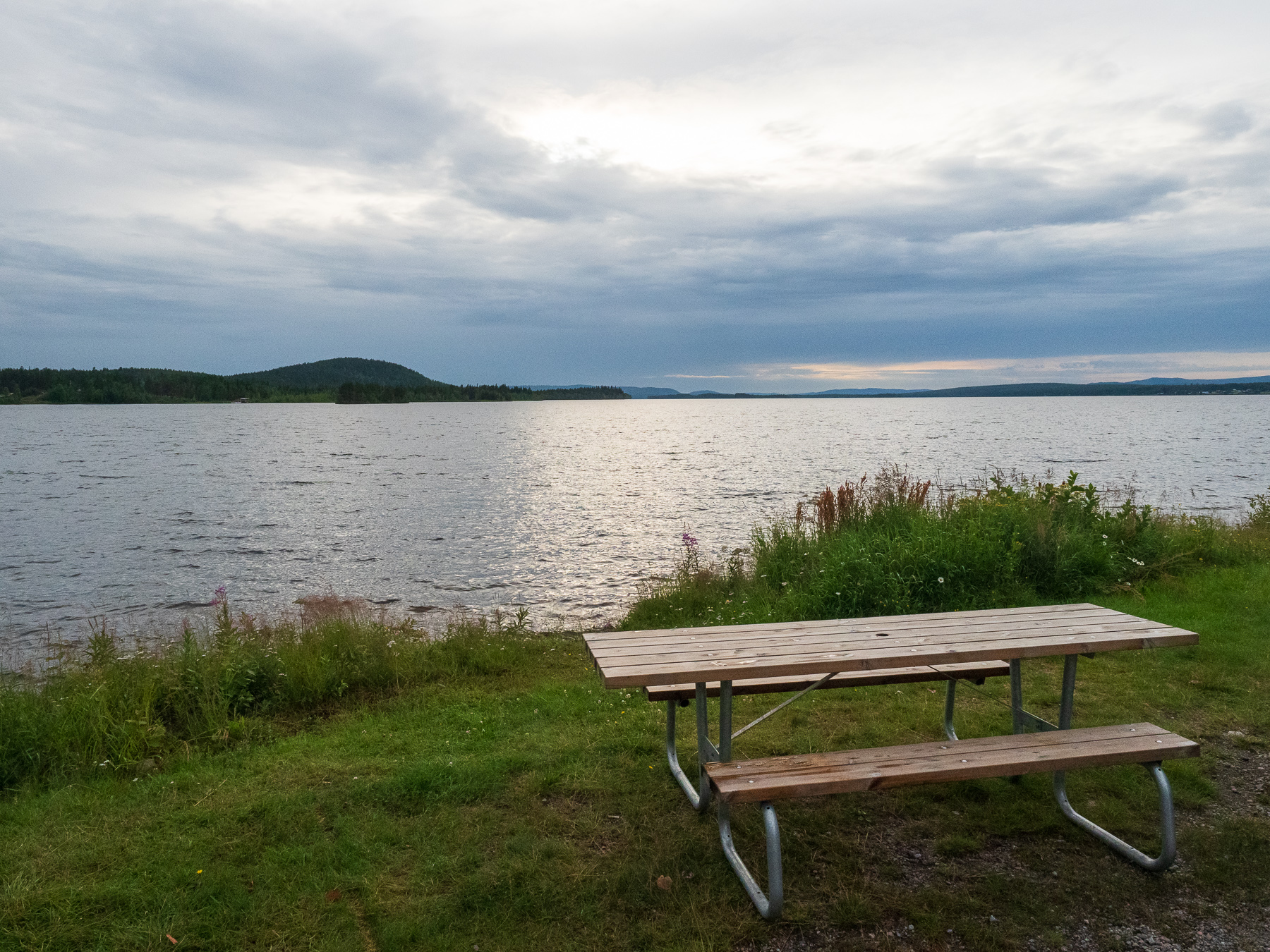 Jokkmokk, Parkplatz an der E45