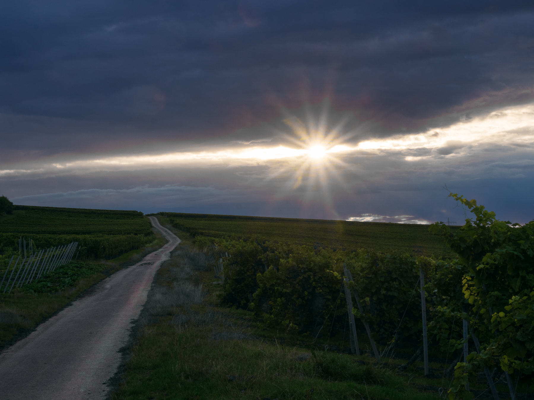 Abendhimmel über Nierstein