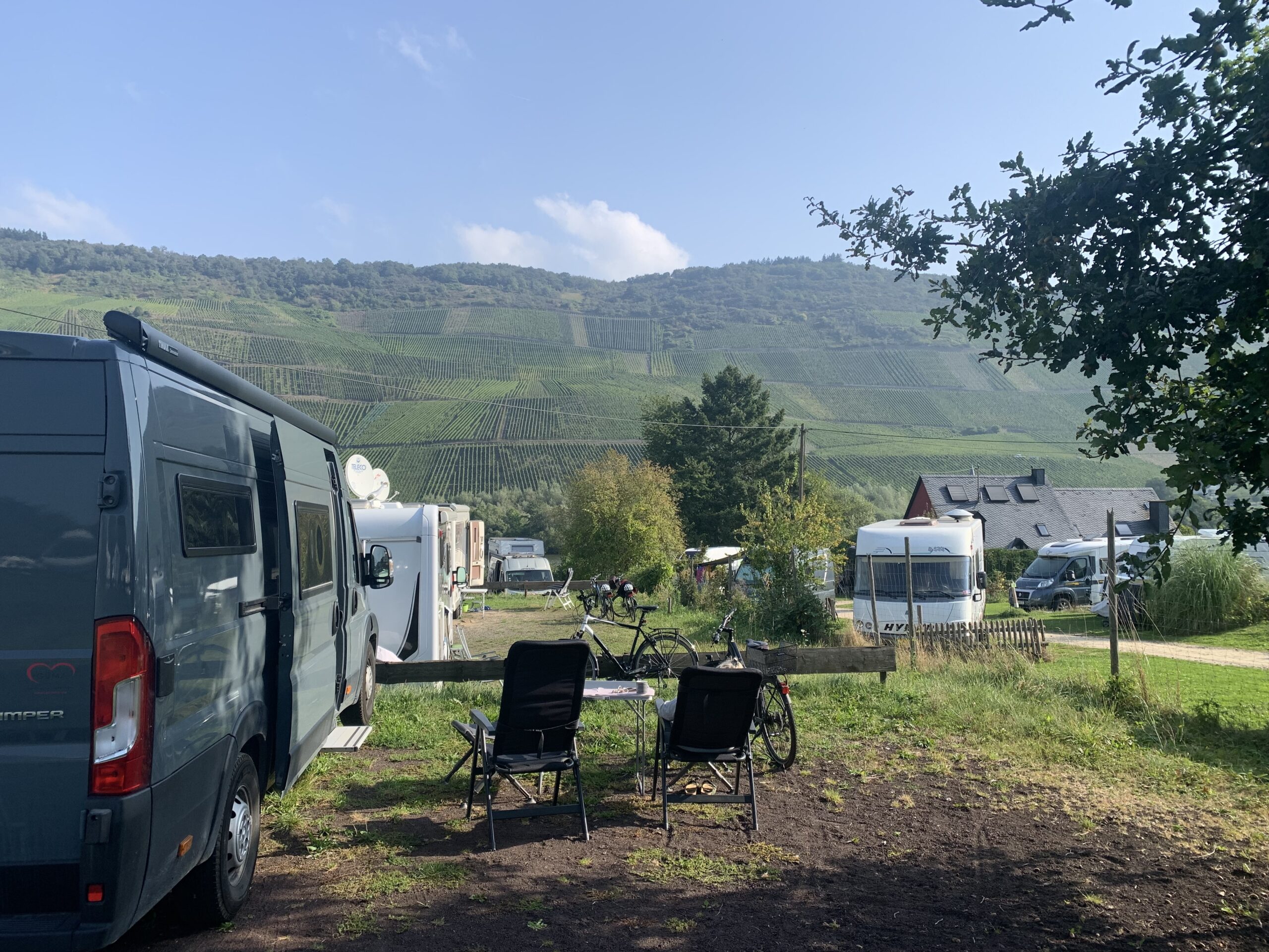 Bernkastel-Kues, Stellplatz an der Mosel