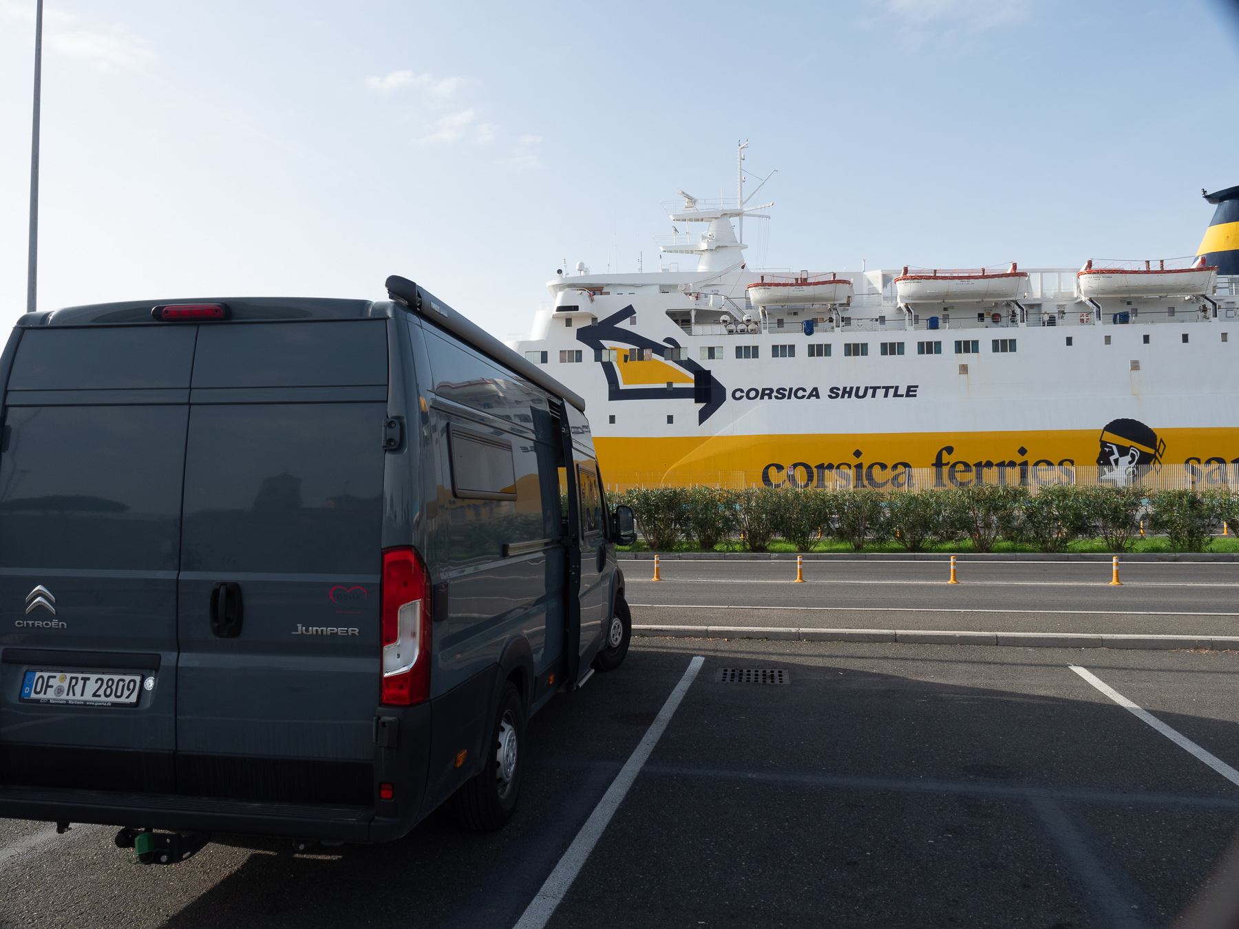 Livorno – Stellplatz am Fährhafen