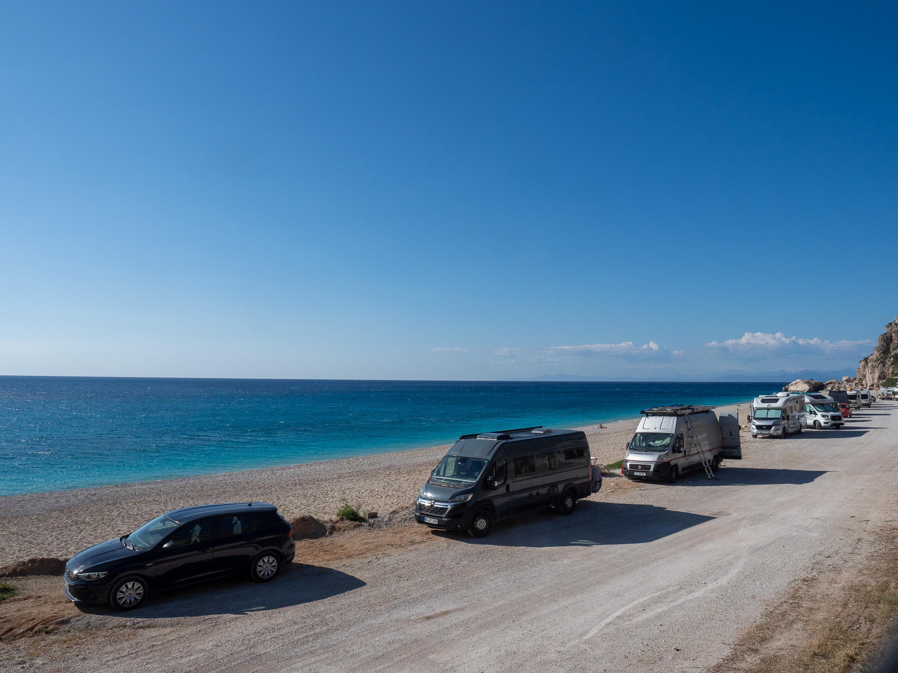 Parkplatz am Kathisma Beach