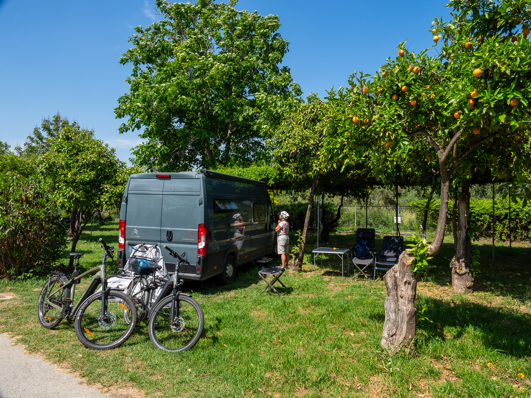 Gythion Bay Camping