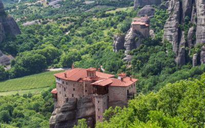 Mit den Bikes zu himmlischen Höhen – Meteora
