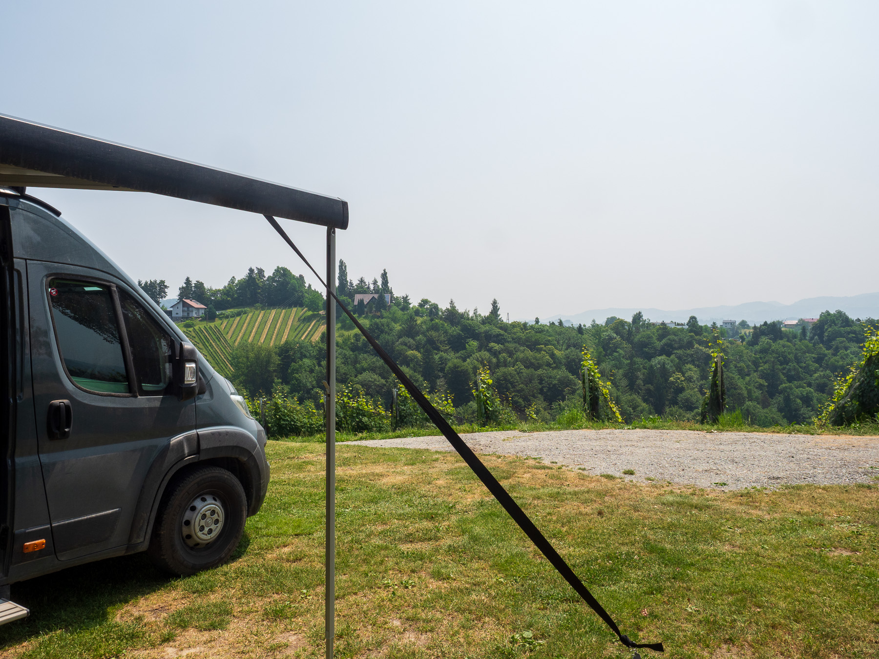 Südsteiermark Wohnmobilstellplatz bei Familie Grill