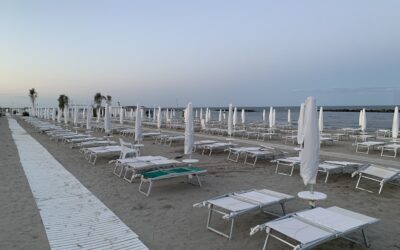 Ankunft im Po-Delta: Campingplatz bei Comacchio