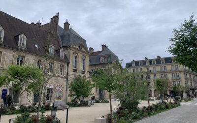 Von Colmar nach Dijon: Steinschlag repariert und erster Stadtbummel im Regen
